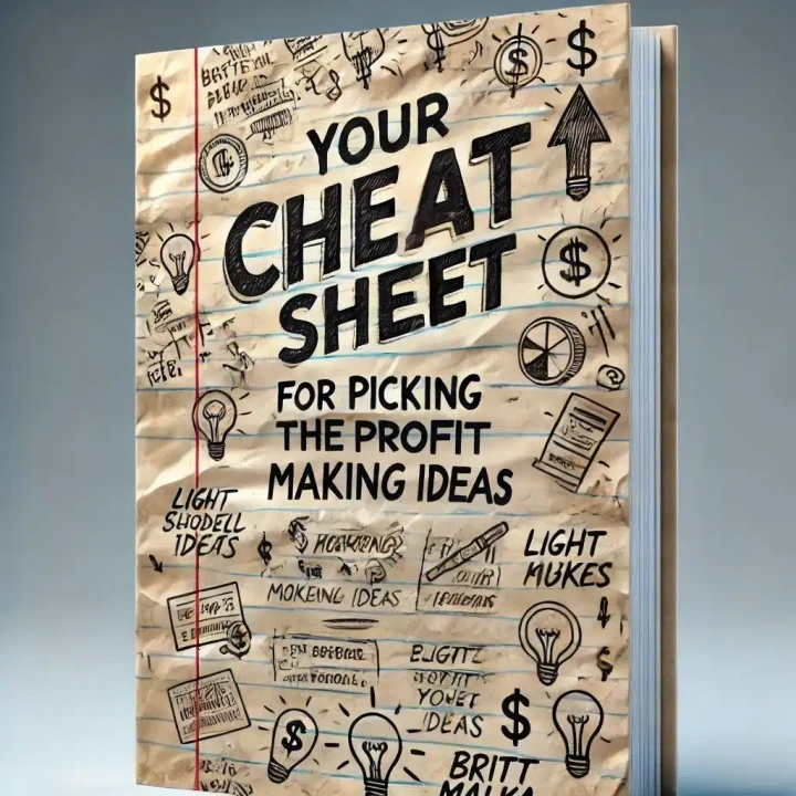 Cheat sheet money making ideas